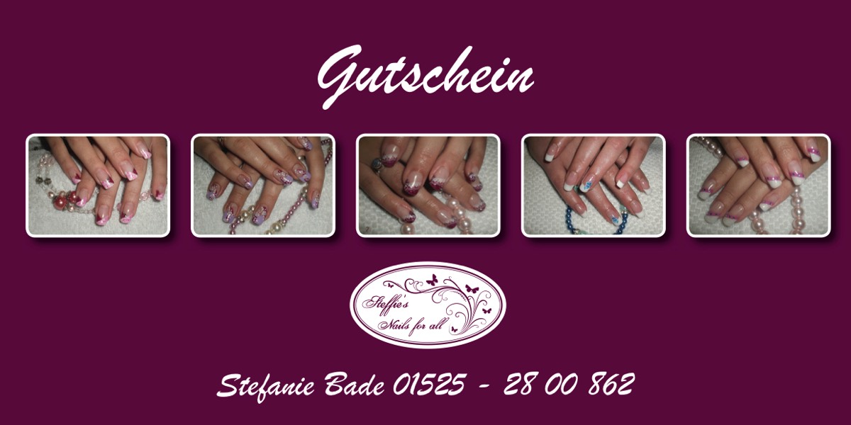 Gutschein Steffie´s Nails for all